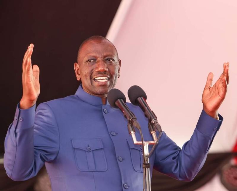 File image of President William Ruto.